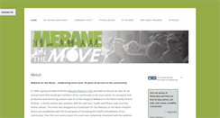 Desktop Screenshot of mebaneonthemove.org